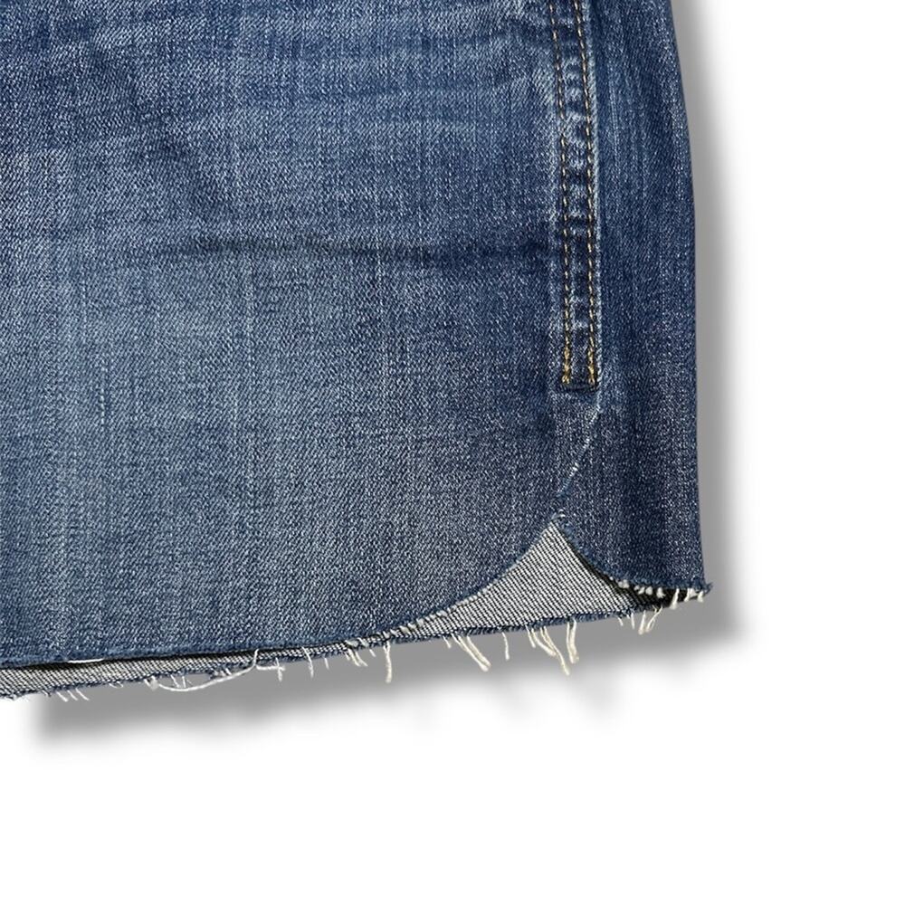 Ann Taylor LOFT Blue Jean Shorts Classic Summer Style size 10/30 - Picture 4 of 5